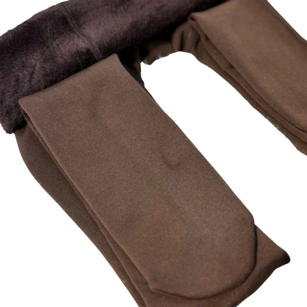 جوراب شلواری داخل کرکی پنتی قهوه ای